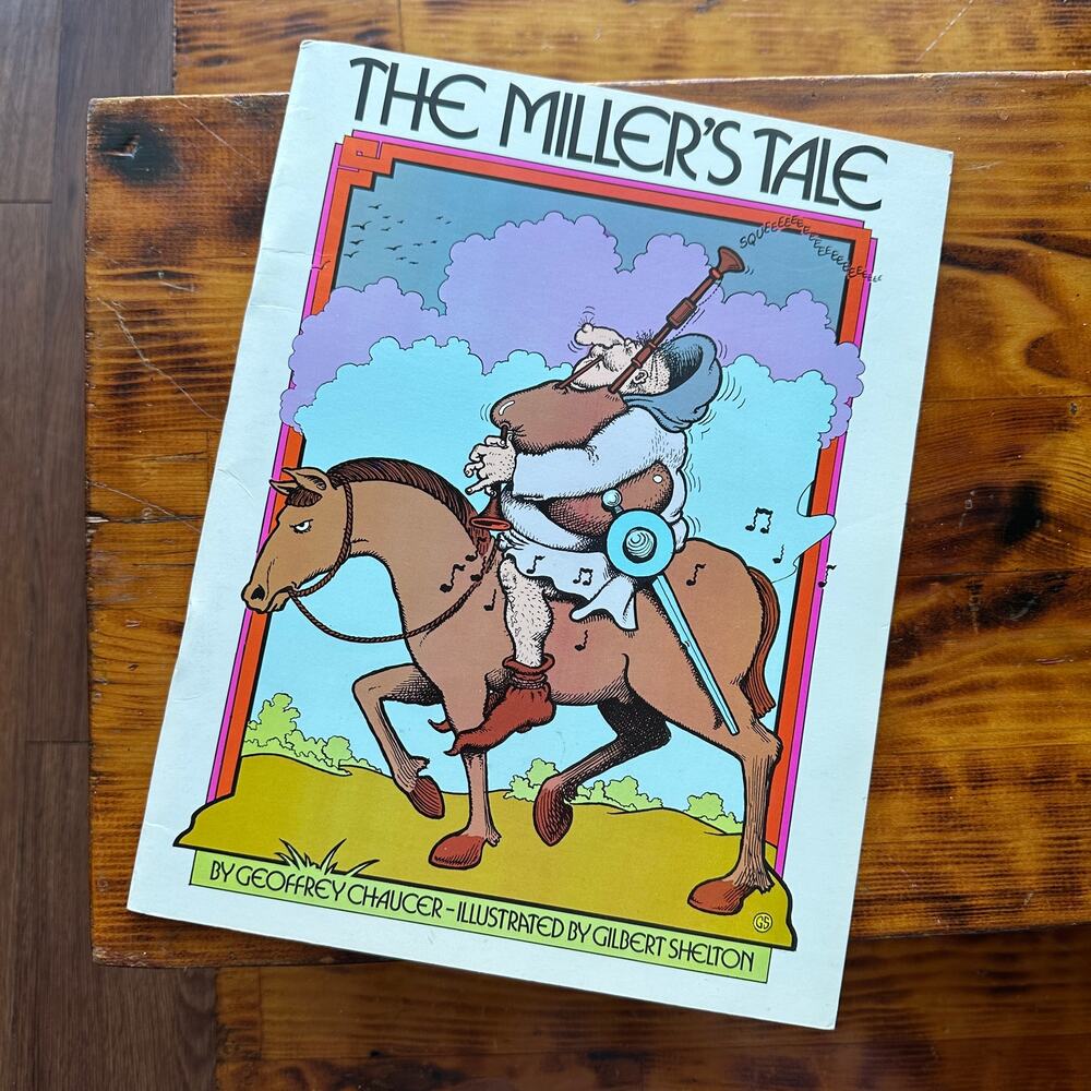 Vintage 1973 The Miller's Tale Paperback Book
